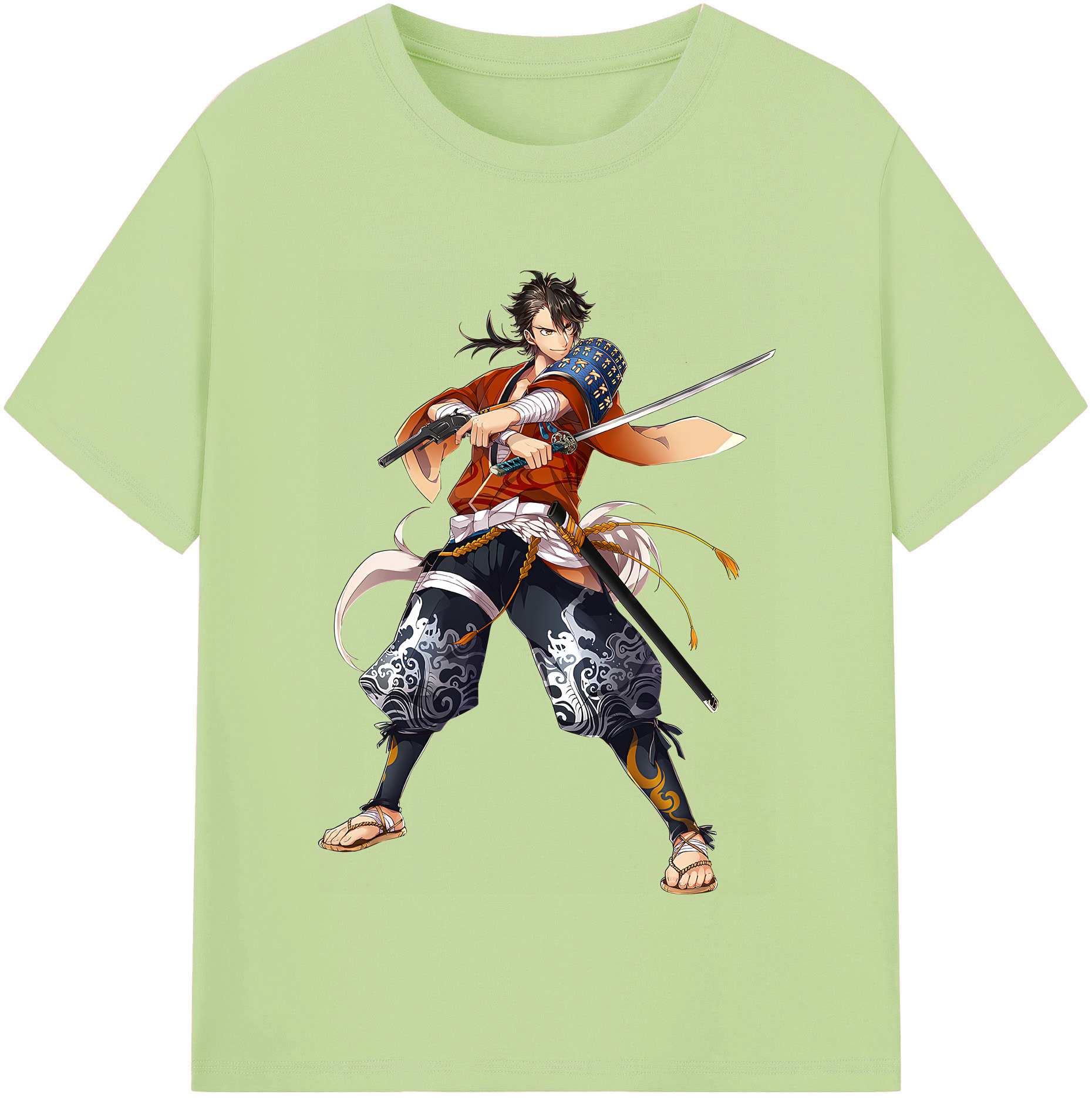 （画像用） 刀剣乱舞 Touken Ranbu 綿100％半袖Tシャツ（フロントプリント）